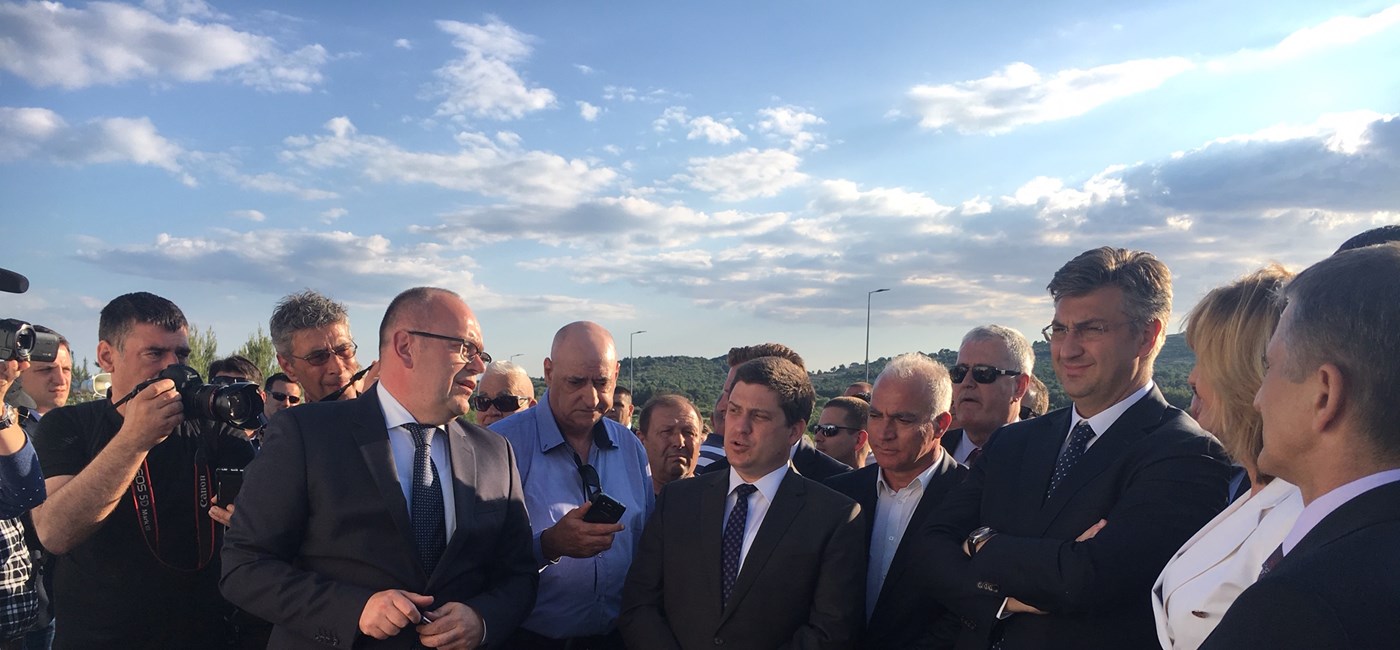 Predsjednik Vlade: Obilaznica Vodica još je jedan primjer konkretne redistribucijske snage europskoga proračuna 